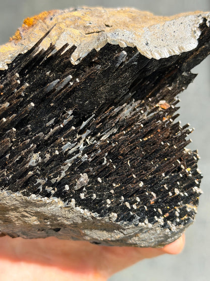 Very Showy! Limonite And Specularite With Stalactite Goethite