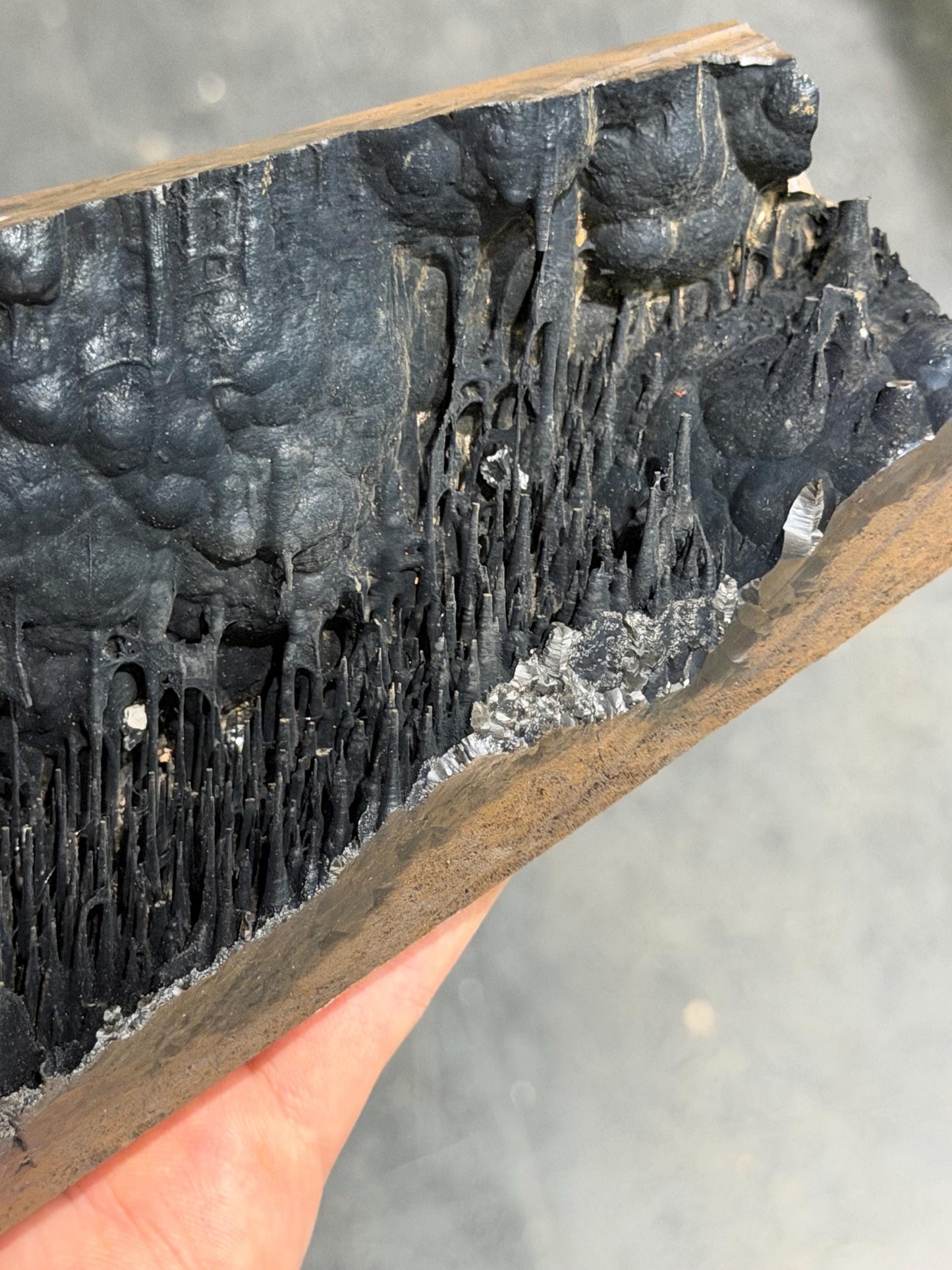 Highest Quality Very Showy Stalactite Goethite Mineral