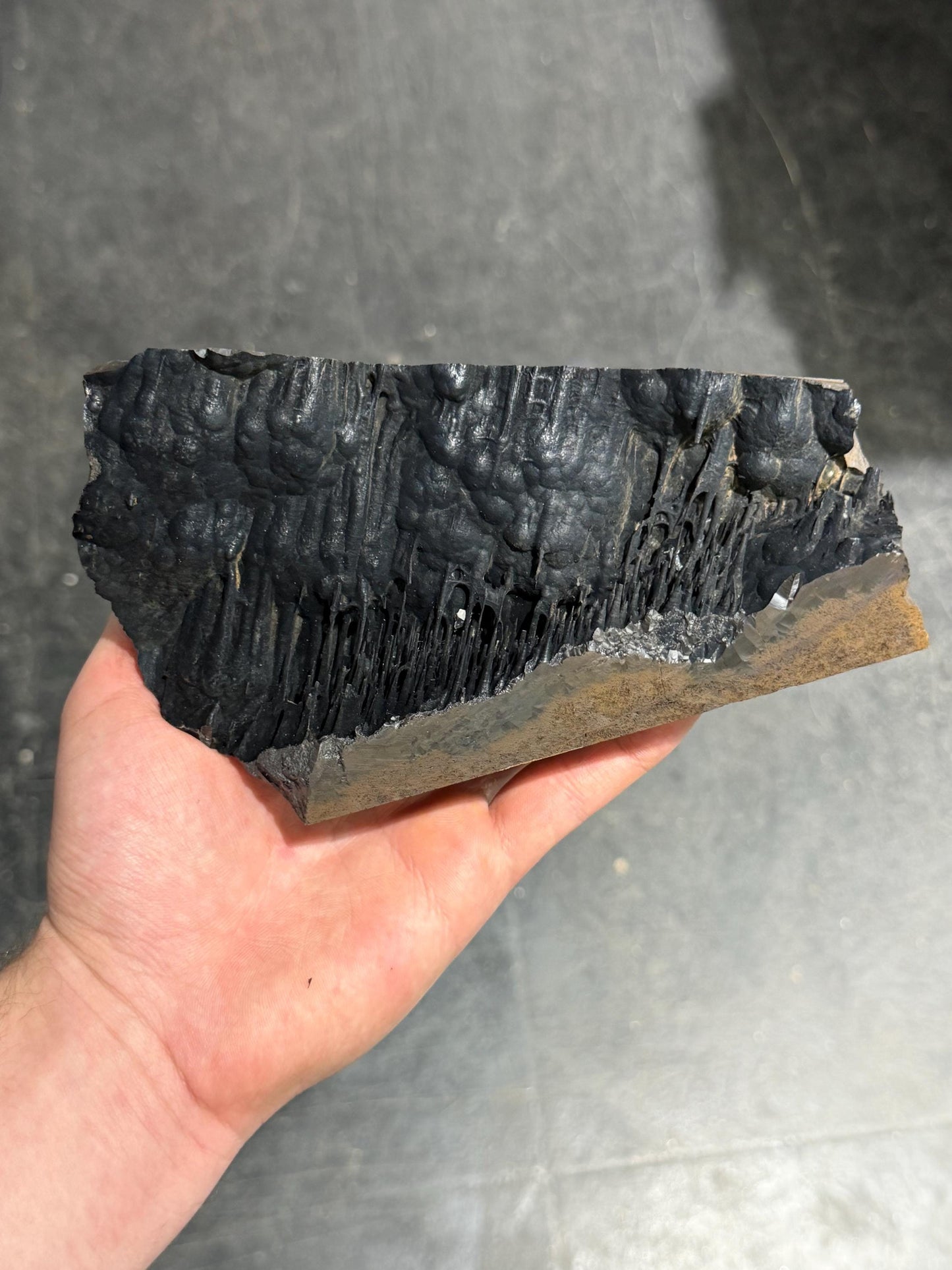Highest Quality Very Showy Stalactite Goethite Mineral