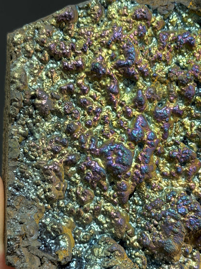 Showy Beauty! Natural Colourful Goethite Mineral