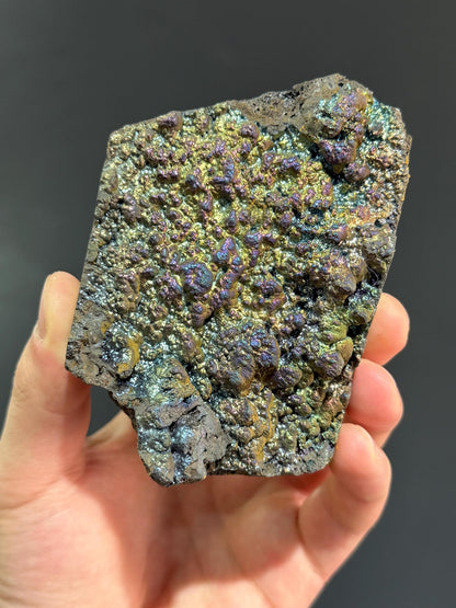 Showy Beauty! Natural Colourful Goethite Mineral