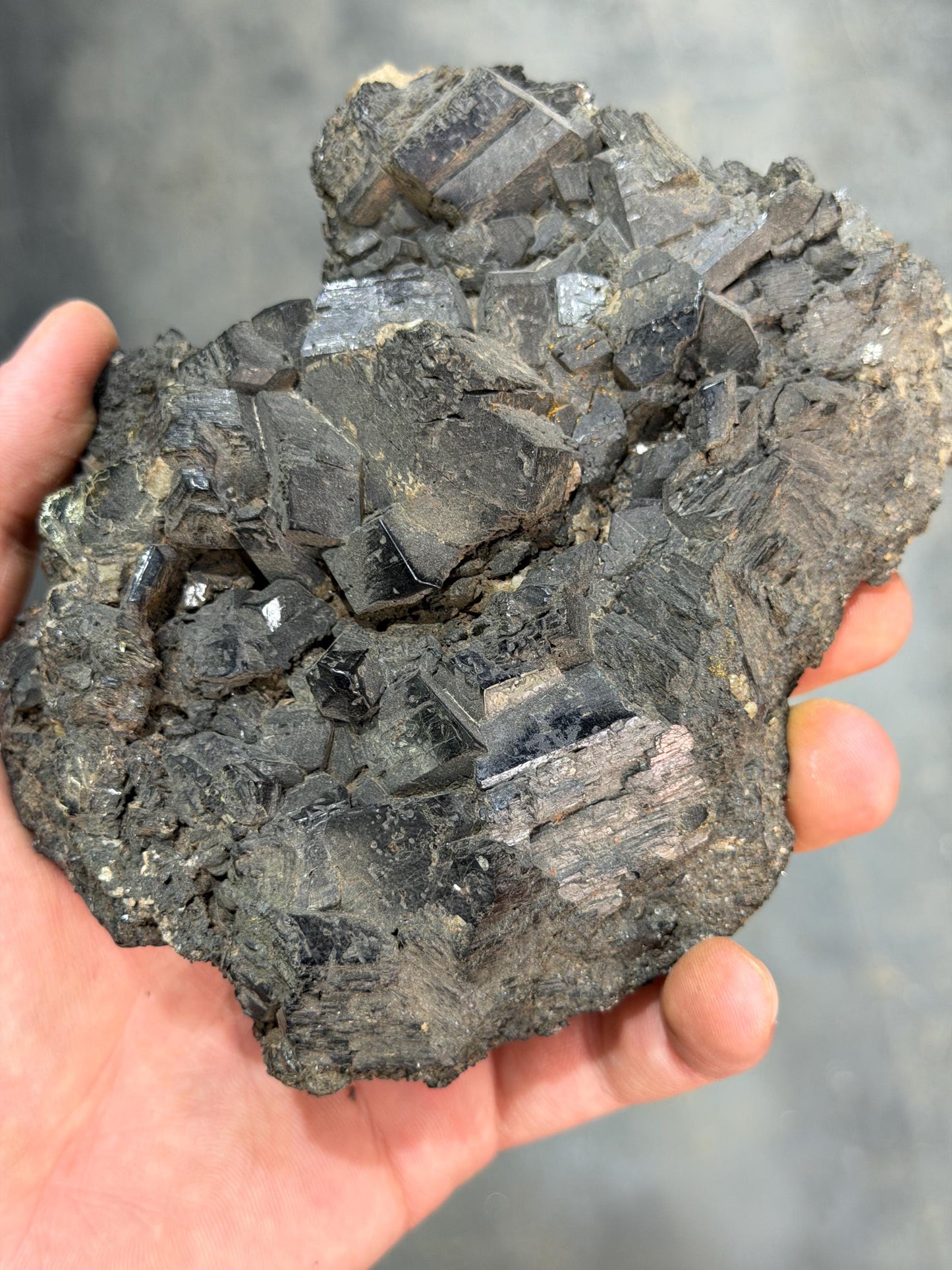 Hornblende Crystal Specimen