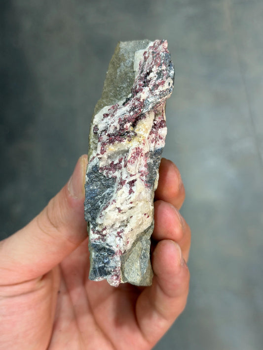 Cinnabar And Stibnite Specimen