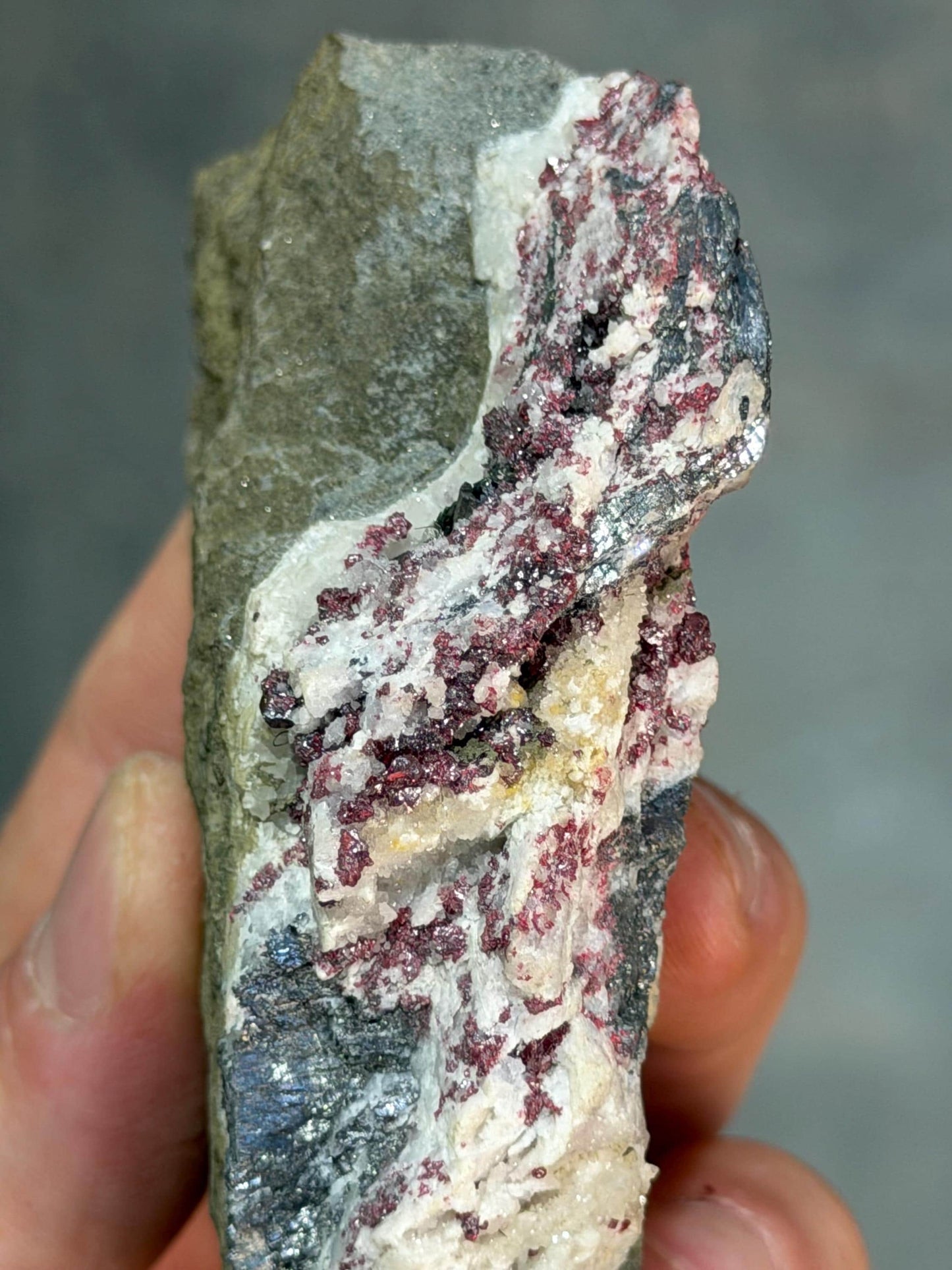 Cinnabar And Stibnite Specimen