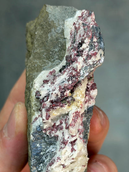 Cinnabar And Stibnite Specimen