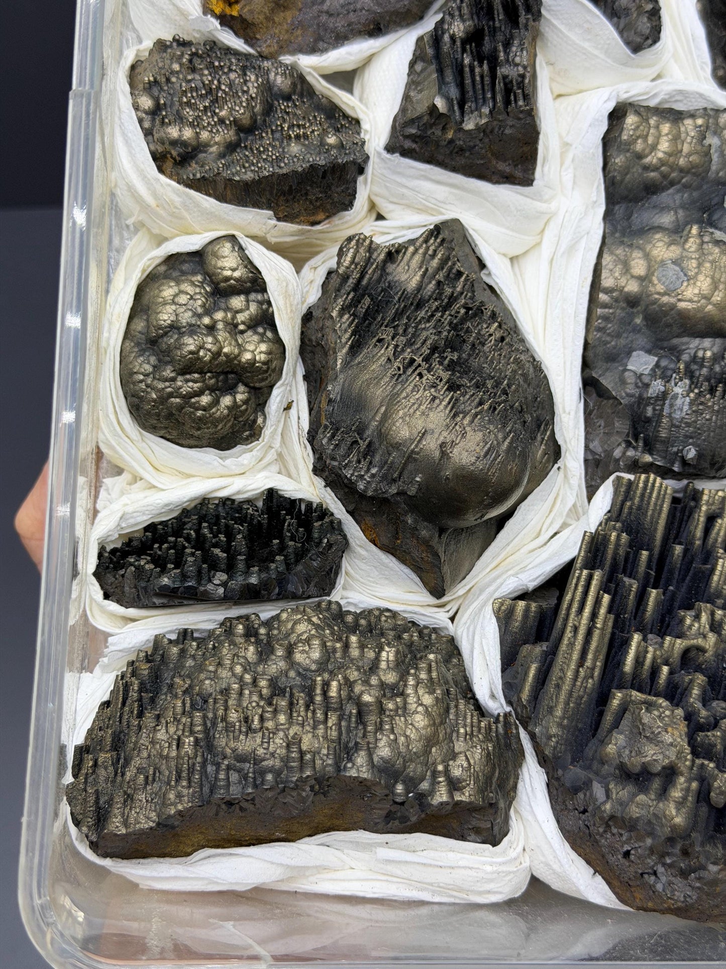 Golden Color Goethite Box #1