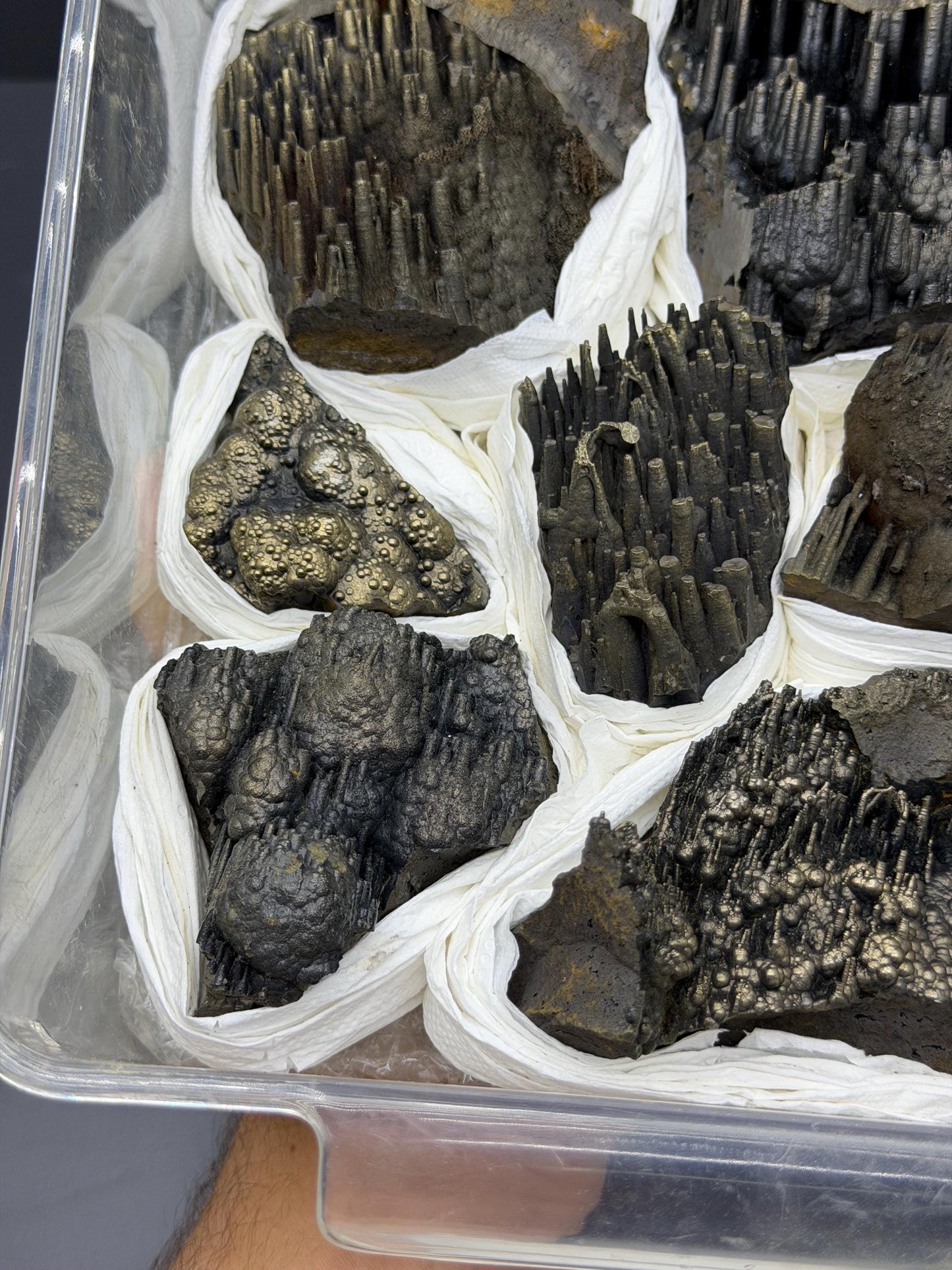 Golden Color Goethite Box #2