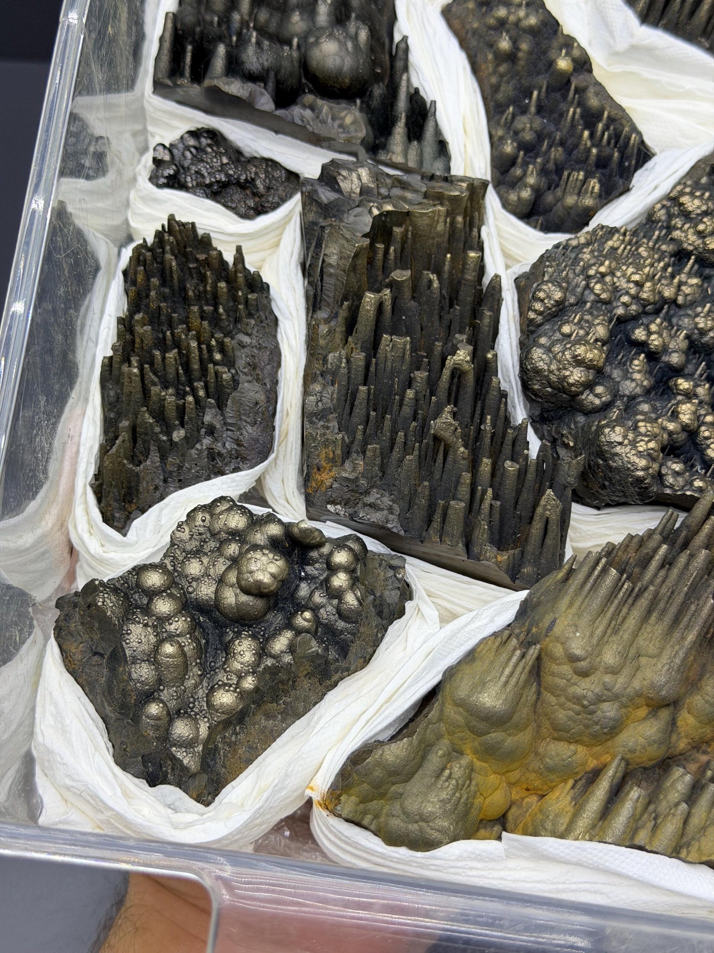Golden Color Goethite Box #3