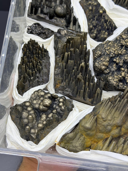 Golden Color Goethite Box #3