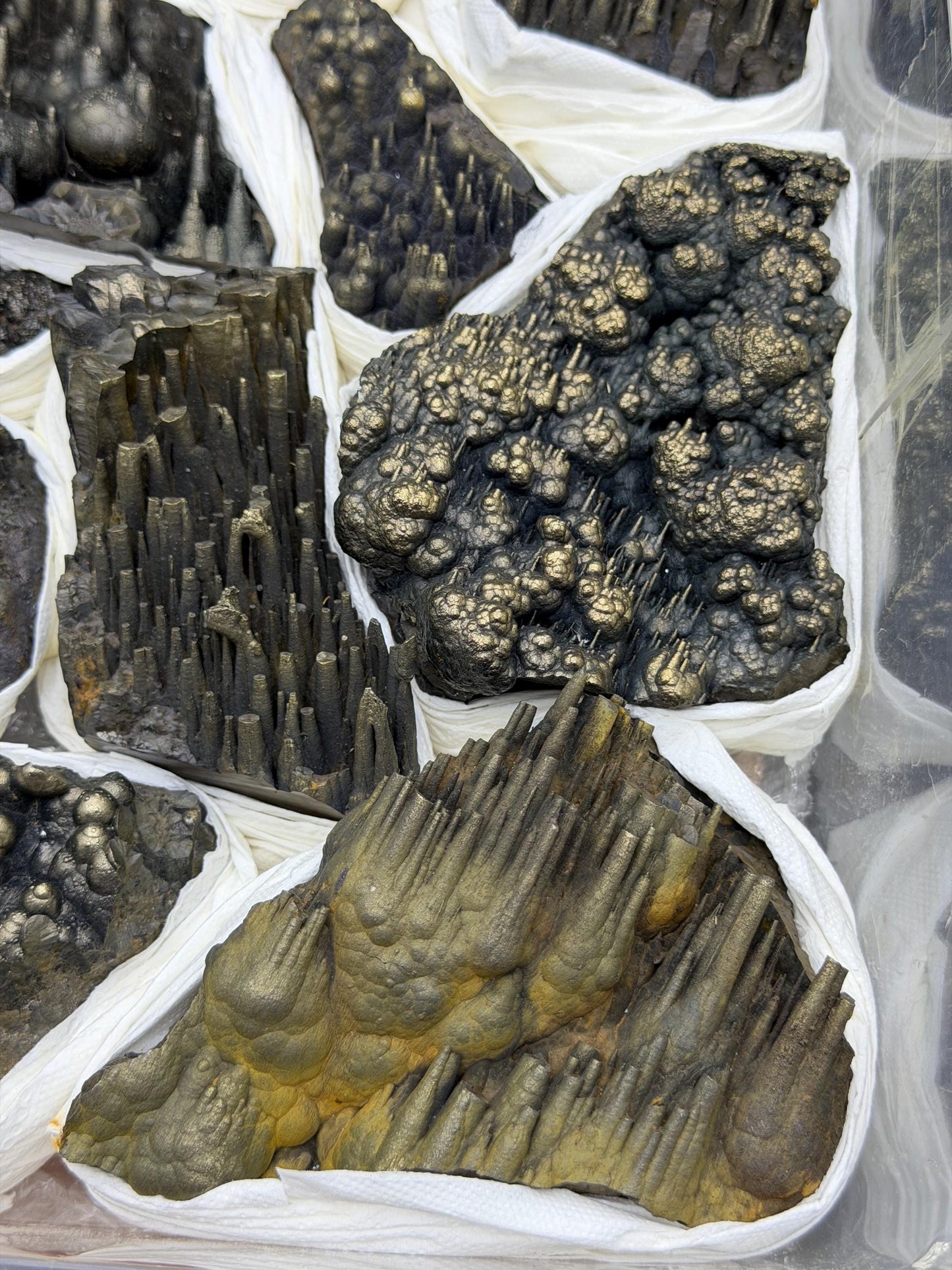 Golden Color Goethite Box #3