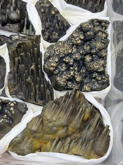 Golden Color Goethite Box #3