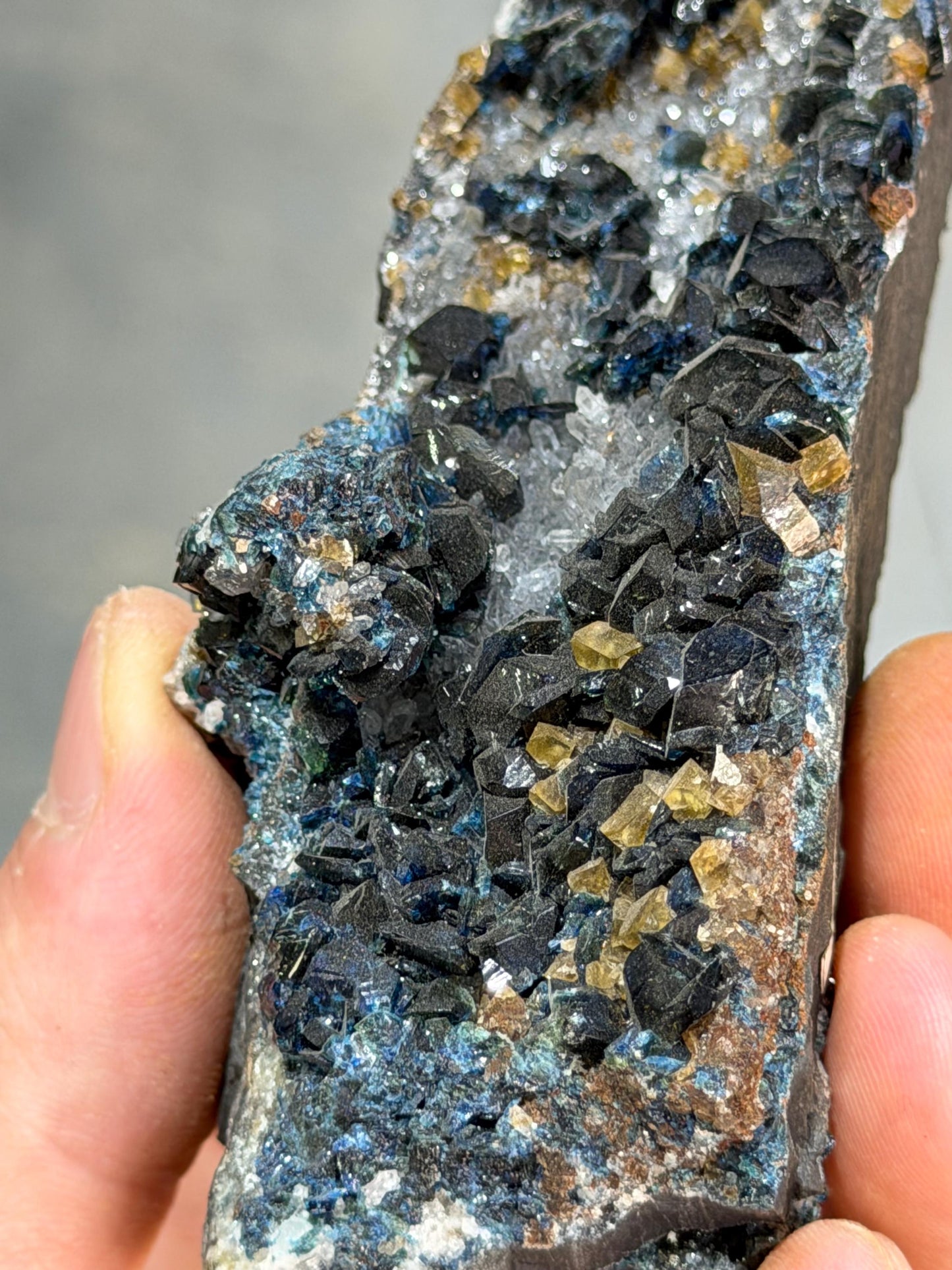 The Highest Level! Lazulite Blue Crystals