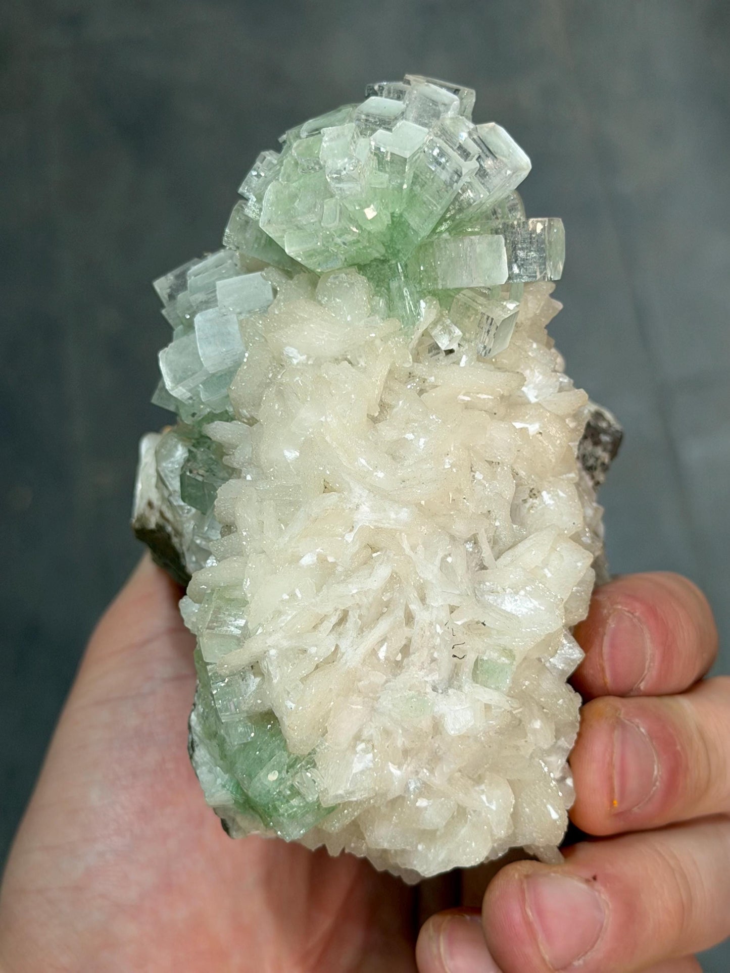 The High Level! Discoball Apophyllite Stilbite