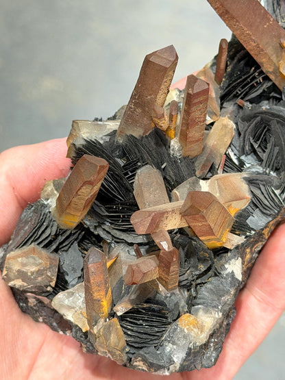 Super Special! Hematite And Quartz Specimen