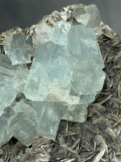 Aquamarine With Muscovite Specimen