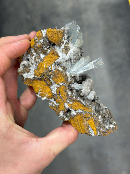 Blue Barite Specimen