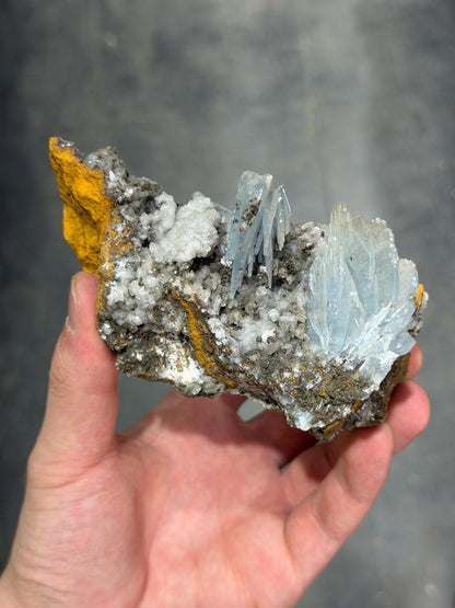 Blue Barite Specimen