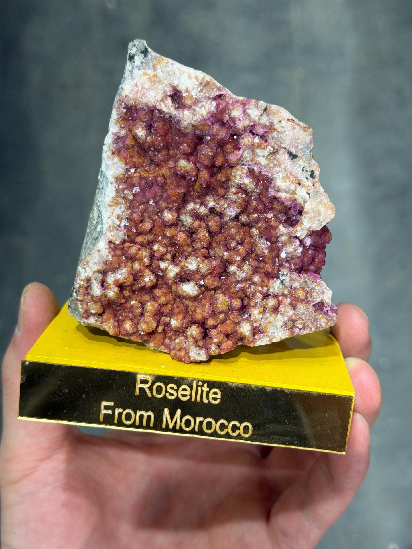 Pink Roselite Specimen