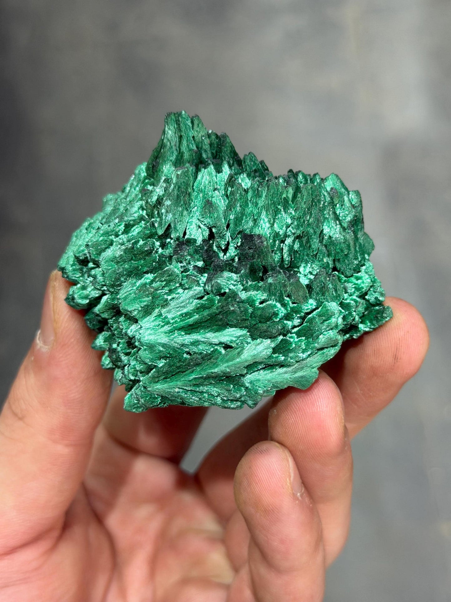 Velvet Malachite Specimen