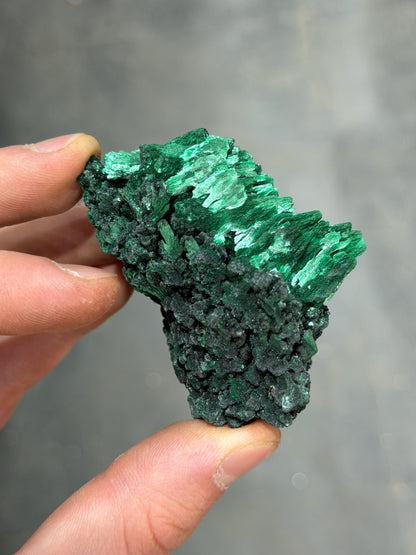Velvet Malachite Specimen