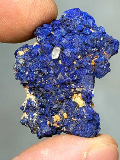Lazurite Crystals On Matrix