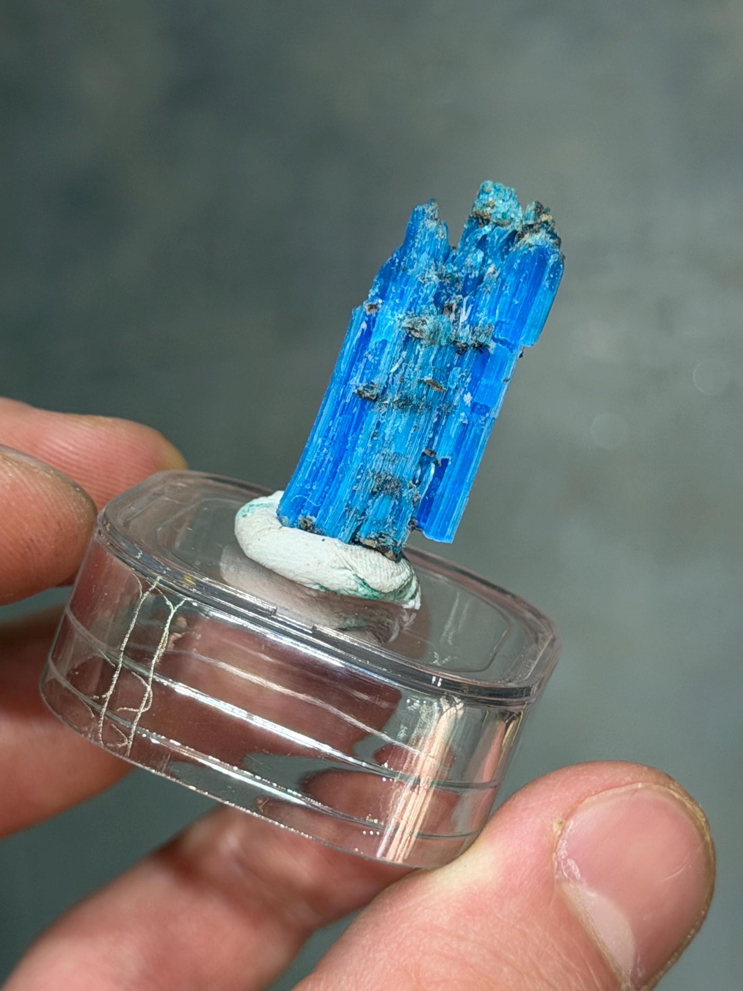 Natural Blue Chalcanthite