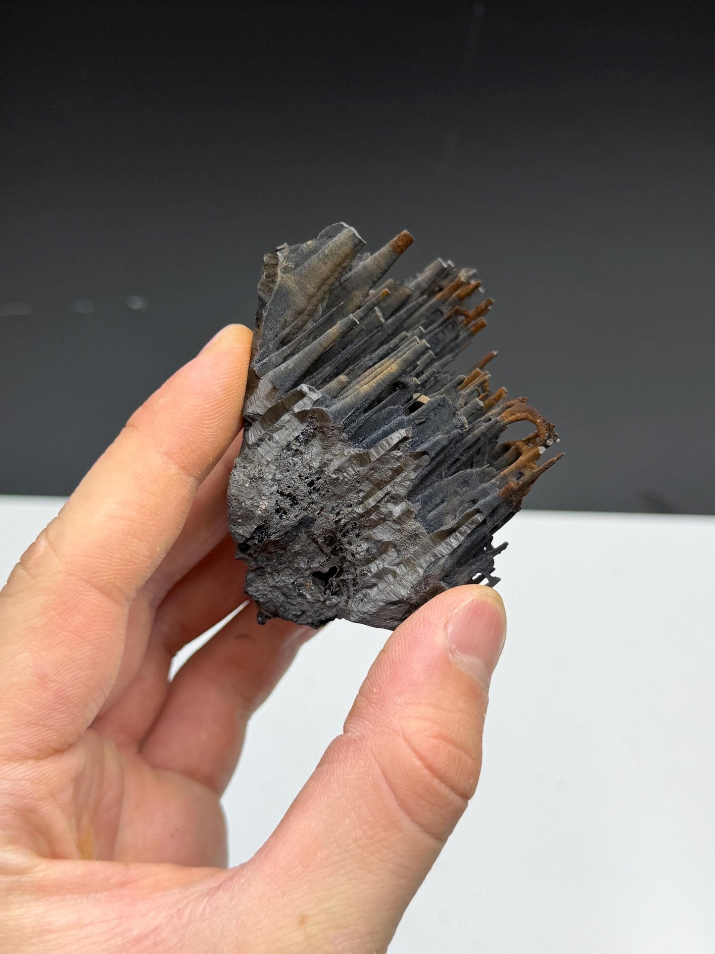 Museum Quality!! Limonite With Velvet Bridge Formation Stalactite Goethite