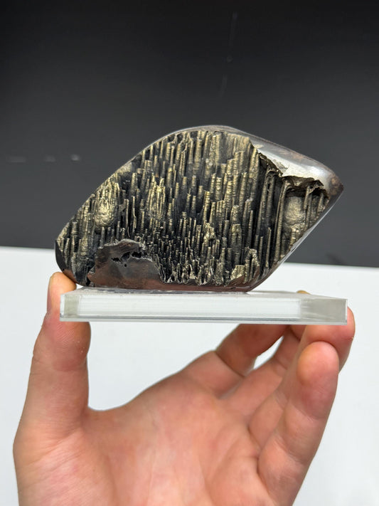 Museum Quality, Golden Color Stalactite Goethite, Special Collection Piece