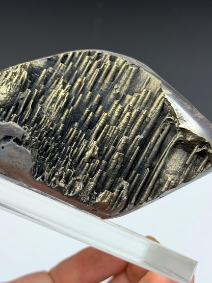Museum Quality, Golden Color Stalactite Goethite, Special Collection Piece