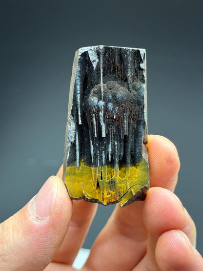 Limonite With Stalactite Goethite