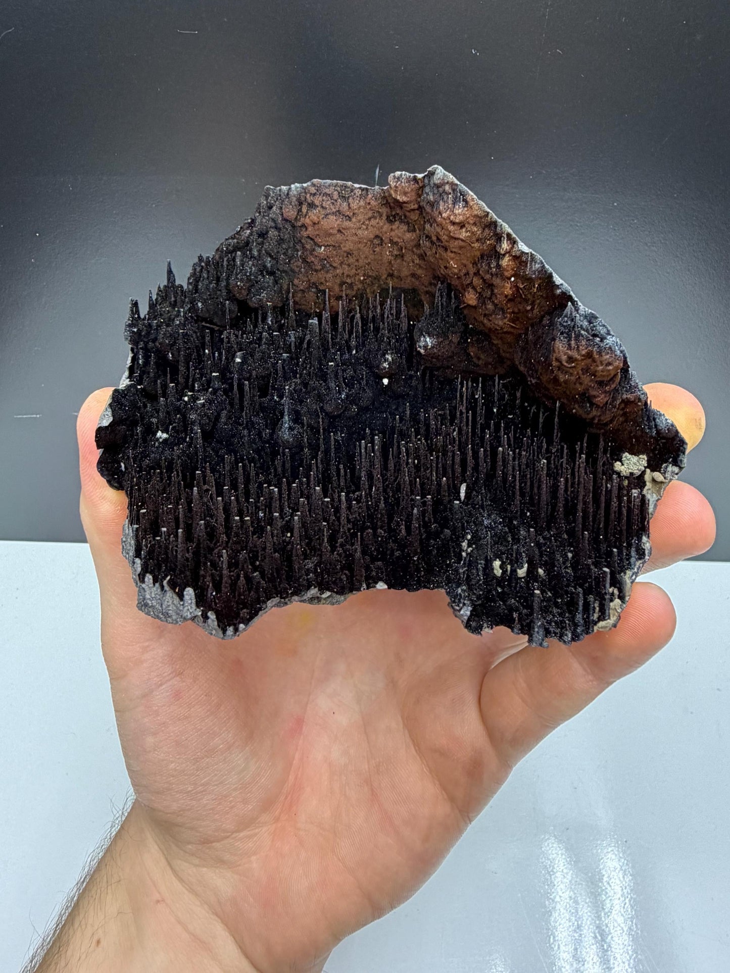 Museum Quality! Limonite With Stalactite Goethite, For Special Collection