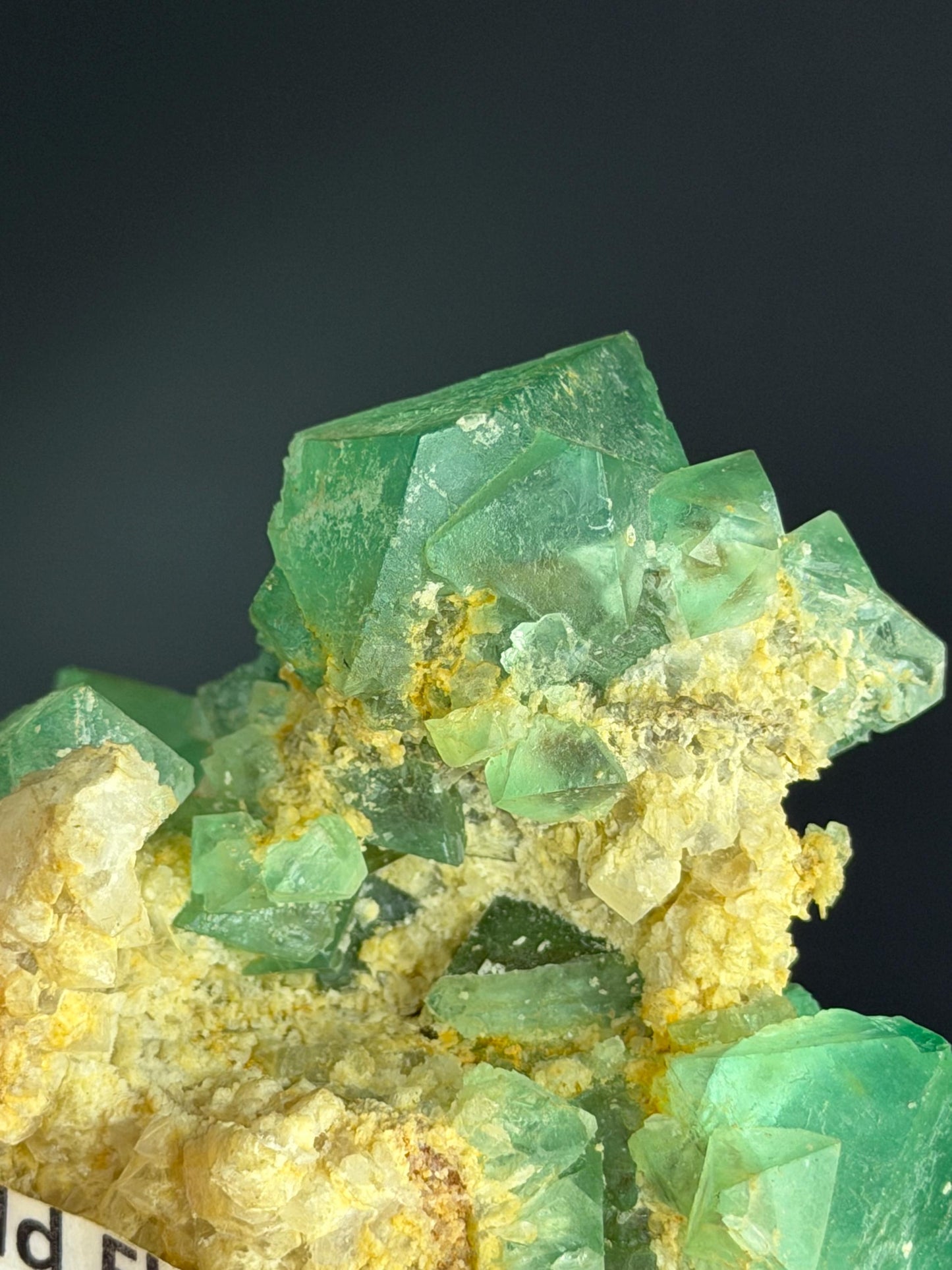 Emerald Fluorite Crystal