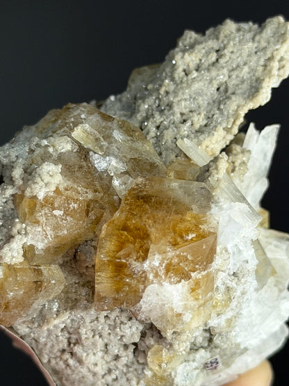 Yellow Honey Fluorite Crystal