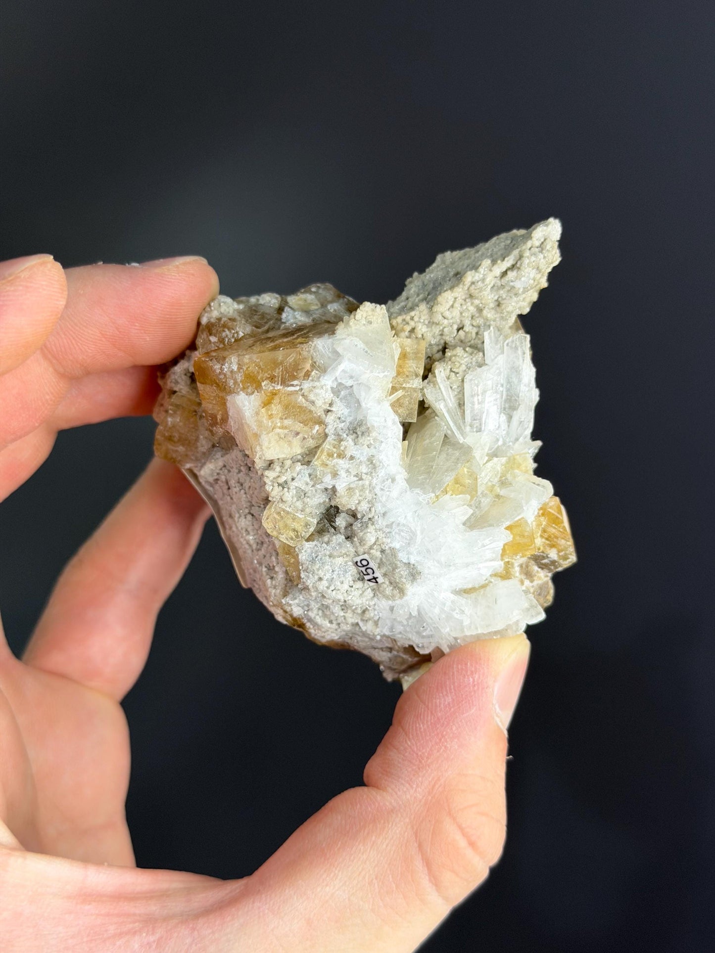 Yellow Honey Fluorite Crystal