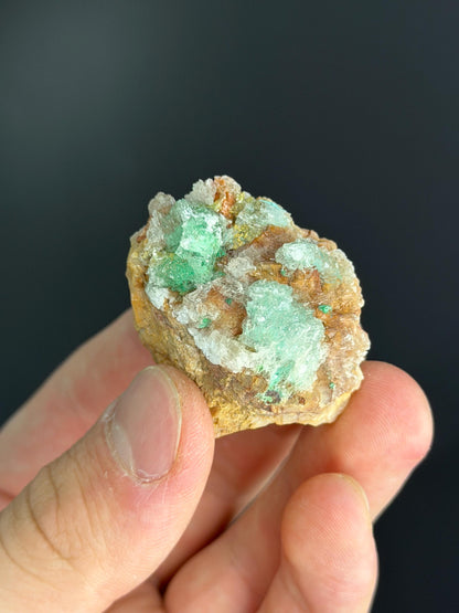 Rosasite Crystal Specimen
