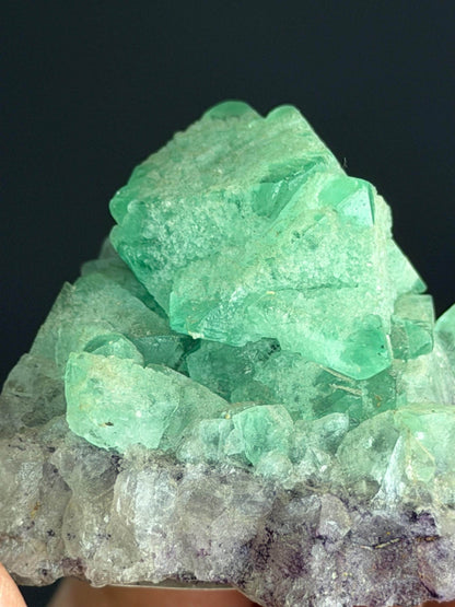 Purple And Green Fluorite