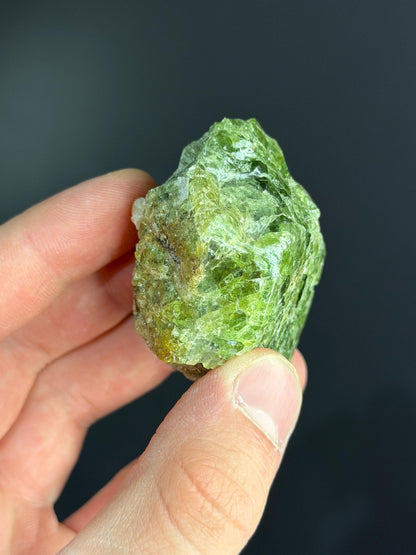 Fluorapatite Var. Apatite And Calcite Specimen