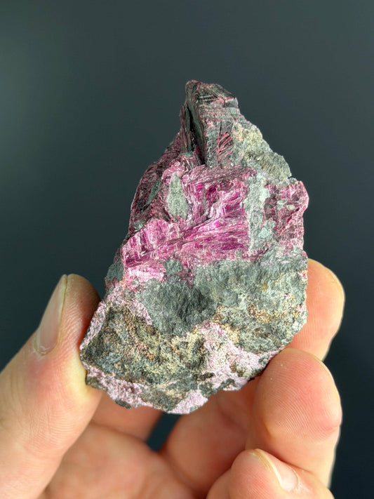 Pink Erythrite Crystal Specimen