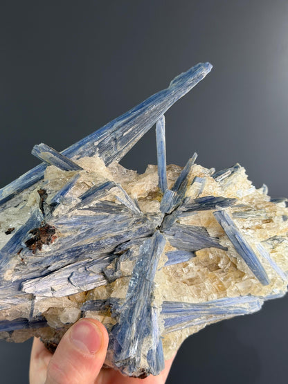 Museum Quality! Large Size Unique Formation Blue Kyanite