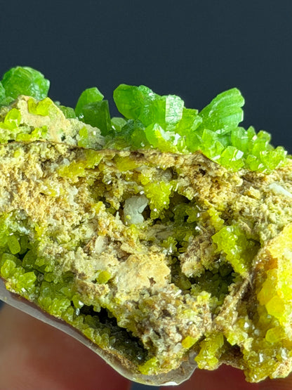Green Pyromorphite Crystal
