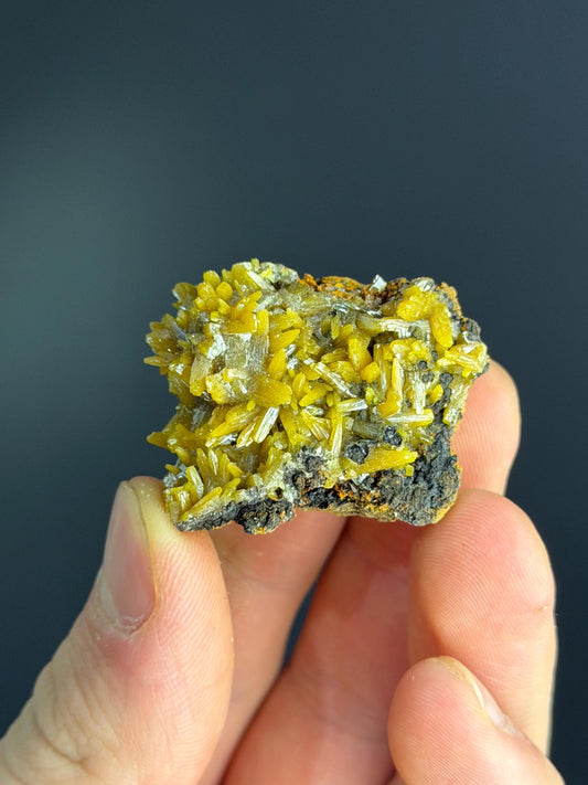 Wulfenite Crystal Specimen
