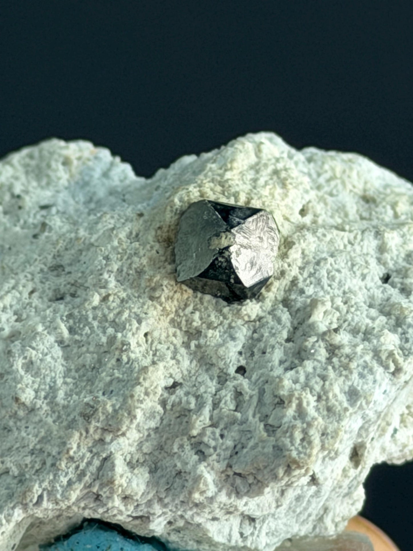 Bixbyite On Matrix