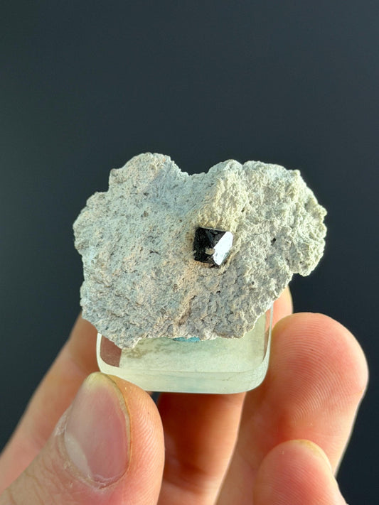 Bixbyite On Matrix