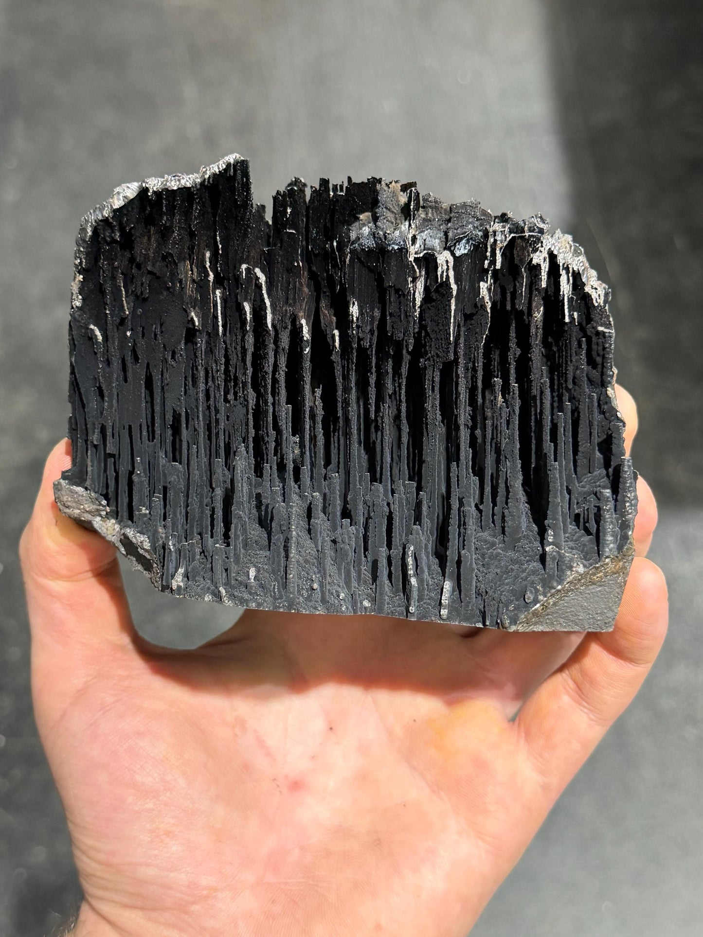 Very Rare, Museum Quality Velvet Stalactite Goethite, For Special Collection