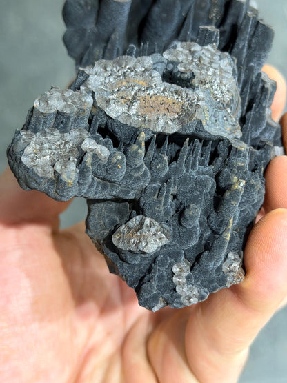 Very Showy! Velvet Stalactite Goethite Mineral