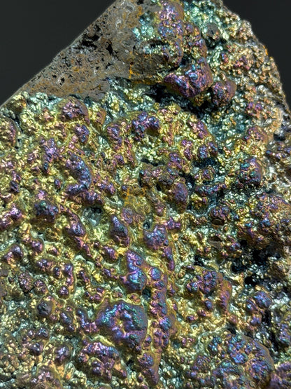 Showy Beauty! Natural Colourful Goethite Mineral