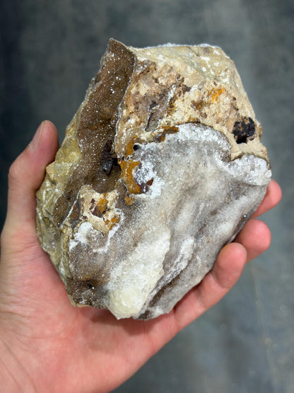 Very Showy! Druzy Crystal Calcite Specimen
