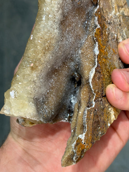 Showy! Druzy Crystal Calcite Specimen