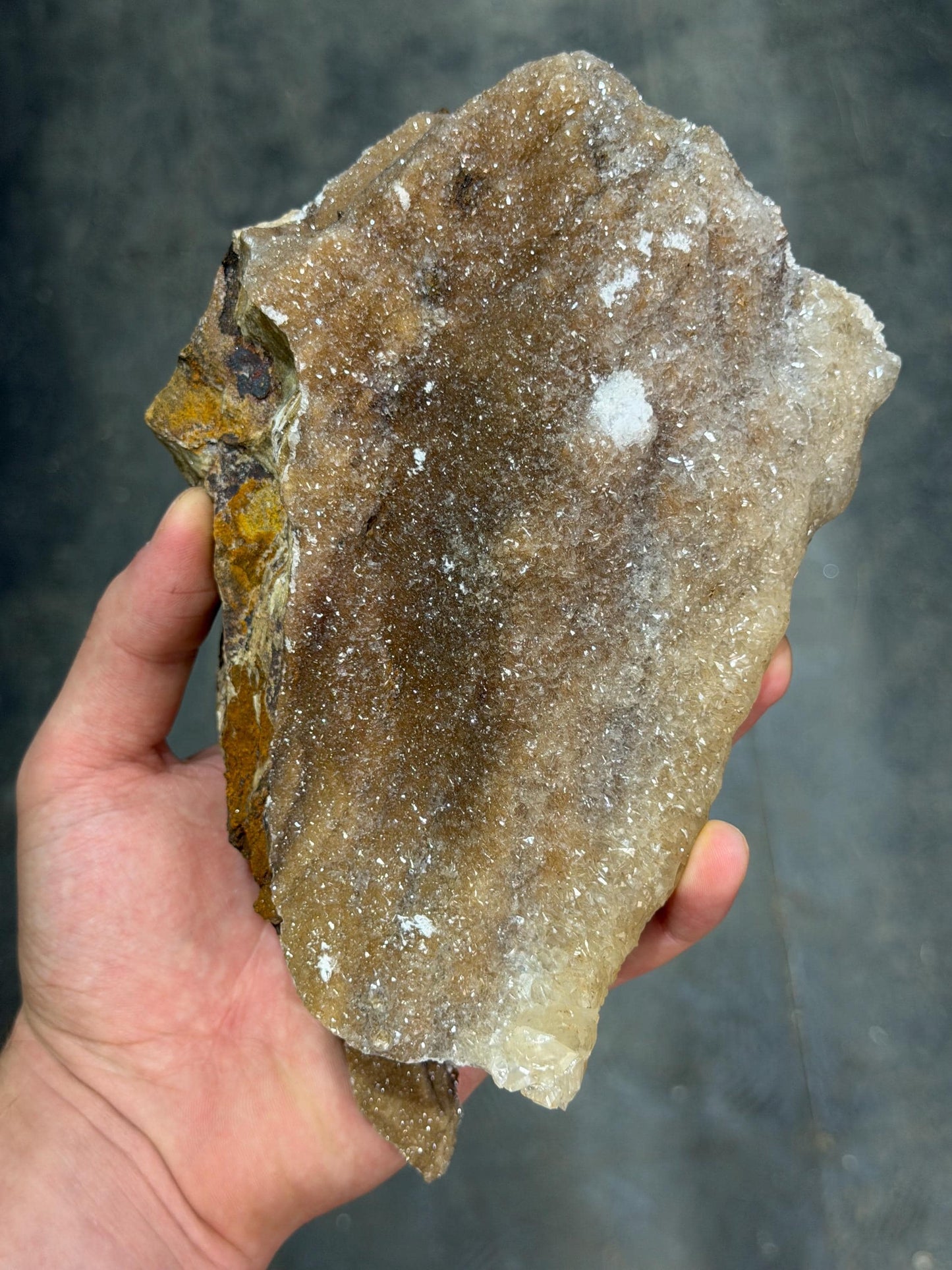 Showy! Druzy Crystal Calcite Specimen