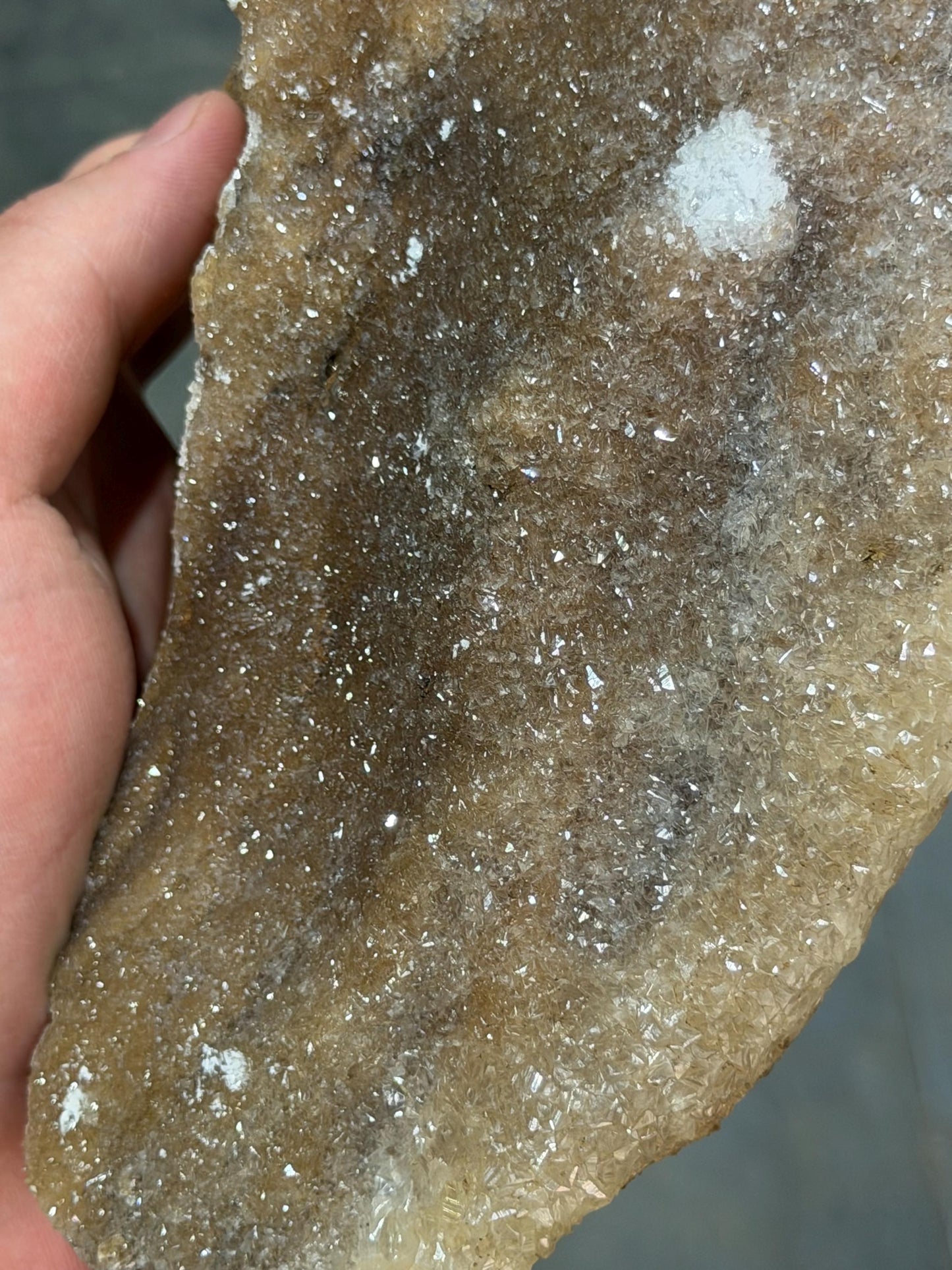 Showy! Druzy Crystal Calcite Specimen